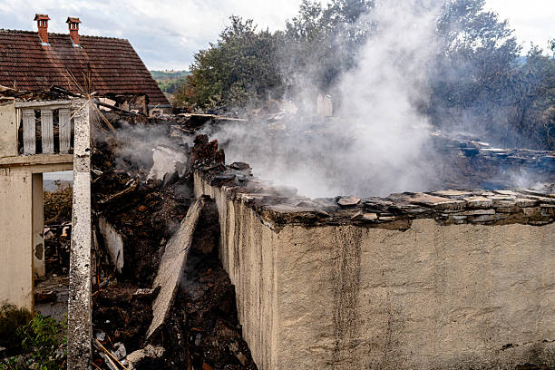 Professional Fire Damage Removal technician working in Audubon, PA